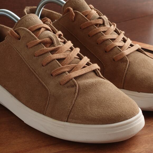 Patina Sneakers Womens Size 11 Brown Portland Suede Casual Low Top Lace Up Shoes - Picture 5 of 16